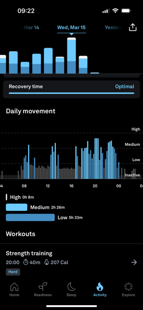 daily movement